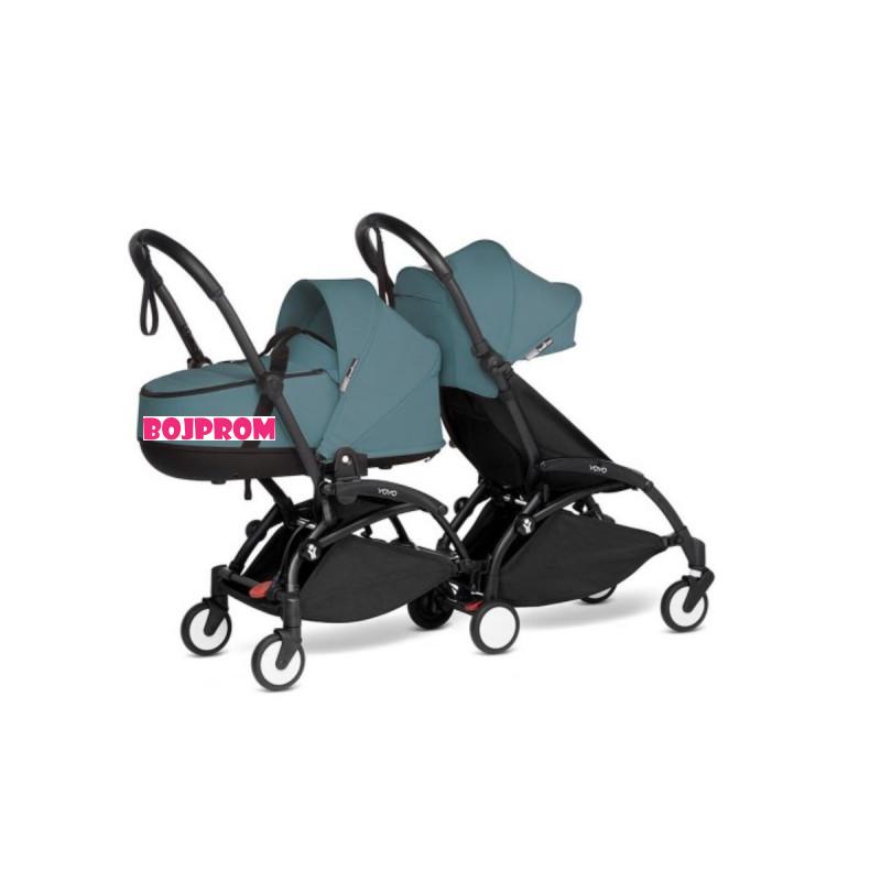 STOKKE YOYO KONEKTORI ZA DUPLA KOLICA BLACK 595202 