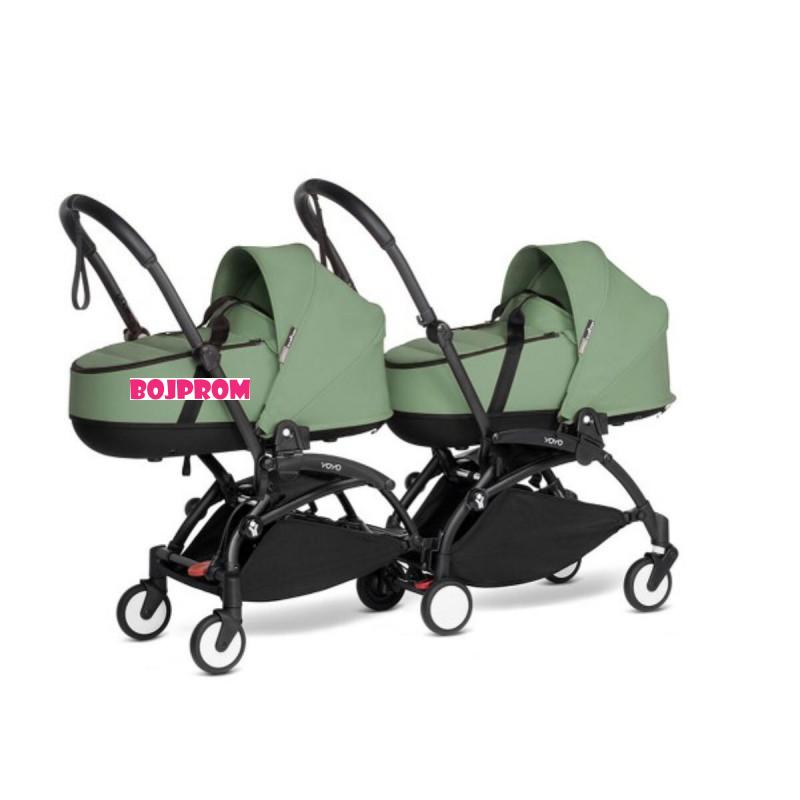 STOKKE YOYO KONEKTORI ZA DUPLA KOLICA BLACK 595202 