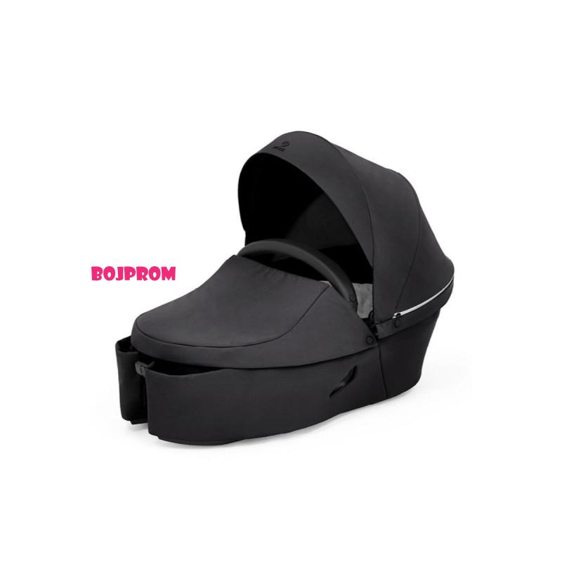 Stokke KOLICA XPLORY RICH BLACK + KORPA XPLORY RICH BLACK 