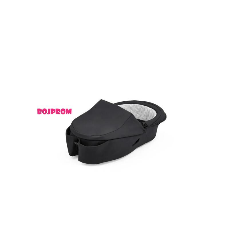 Stokke KOLICA XPLORY RICH BLACK + KORPA XPLORY RICH BLACK 