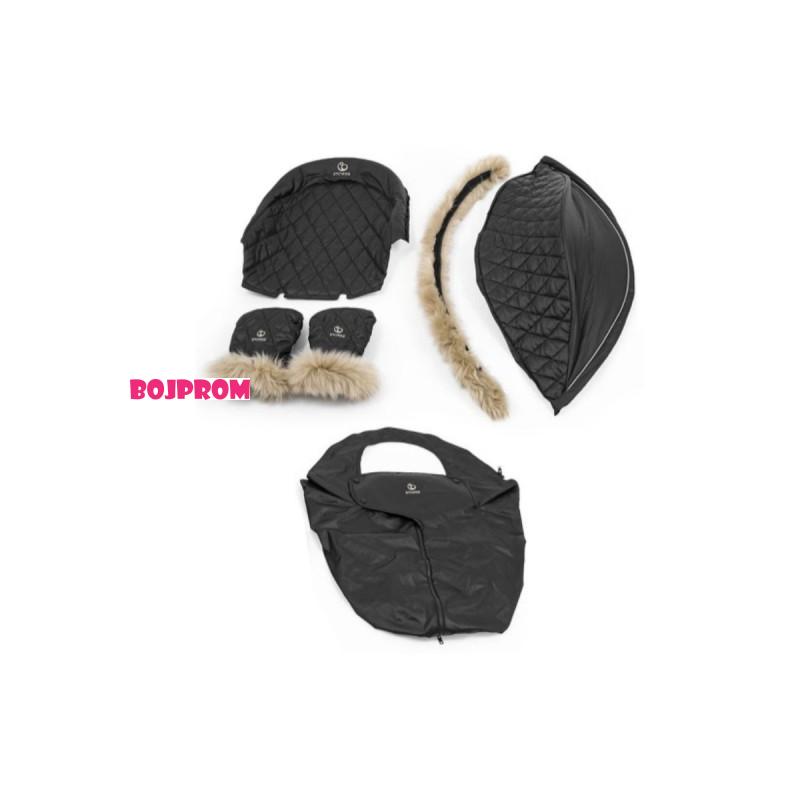 STOKKE ZIMSKI SET BLACK 579601 