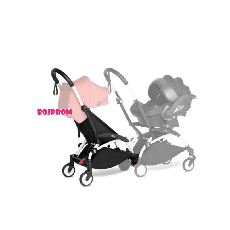 STOKKE YOYO2 KONEKTORI ZA DUPLA KOLICA WHITE 595201 