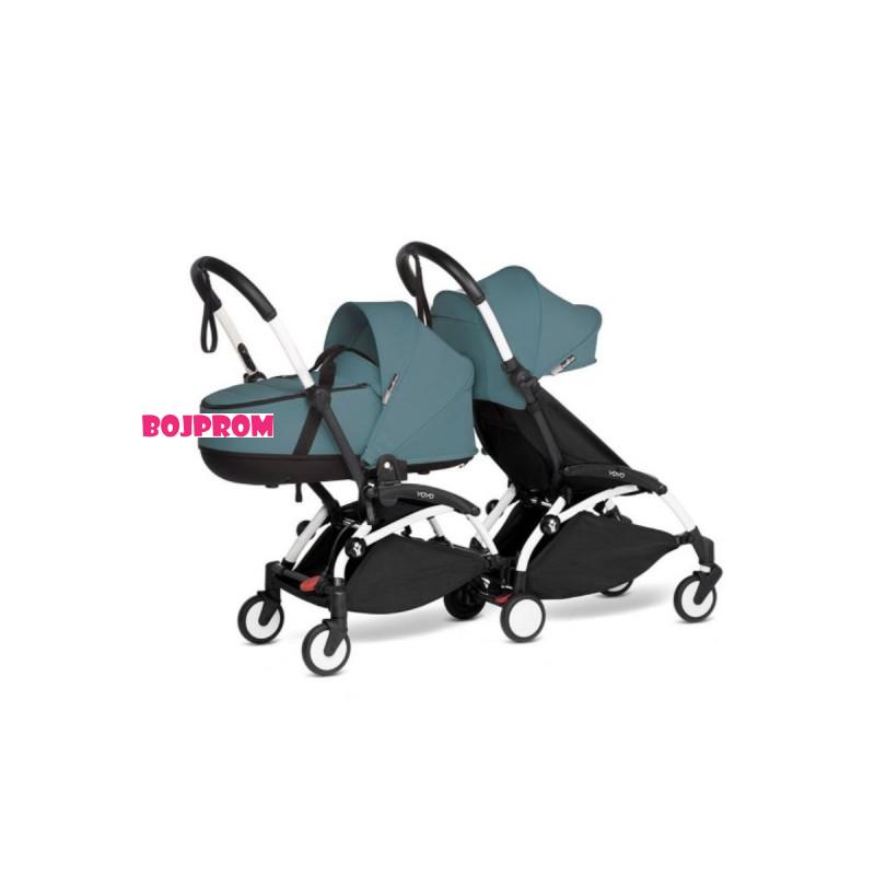 STOKKE YOYO2 KONEKTORI ZA DUPLA KOLICA WHITE 595201 