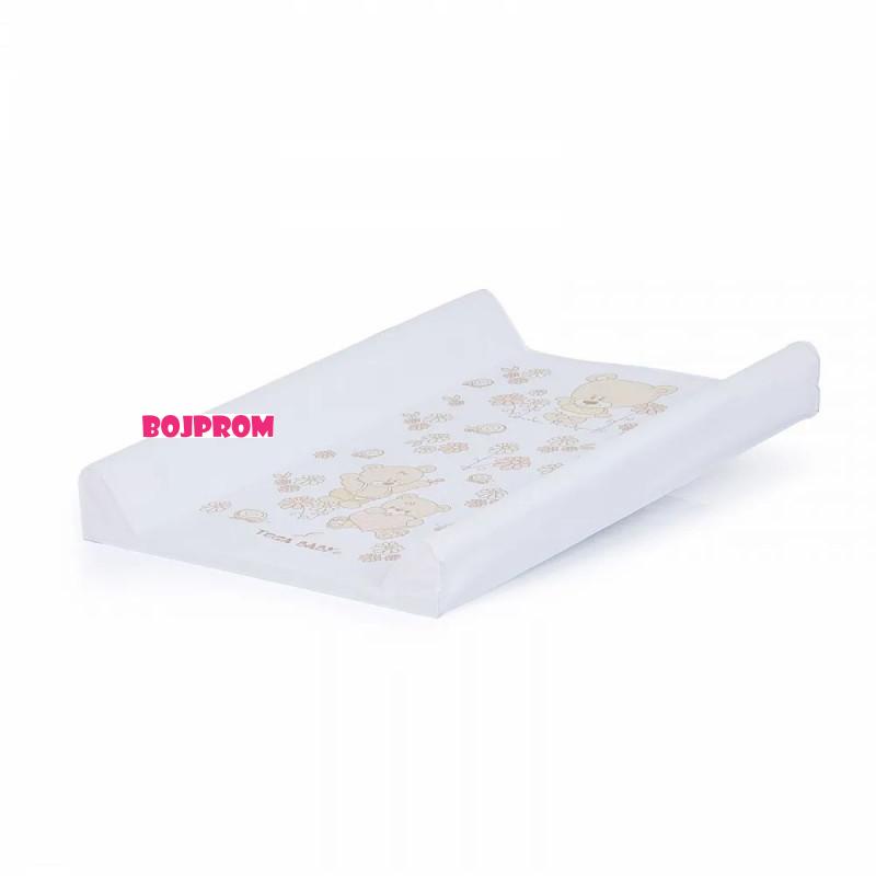 CHIPOLINO PODLOGA ZA PRESVLACENJE TEDDY BEAR PEARL WHITE PZPTB01801WH 