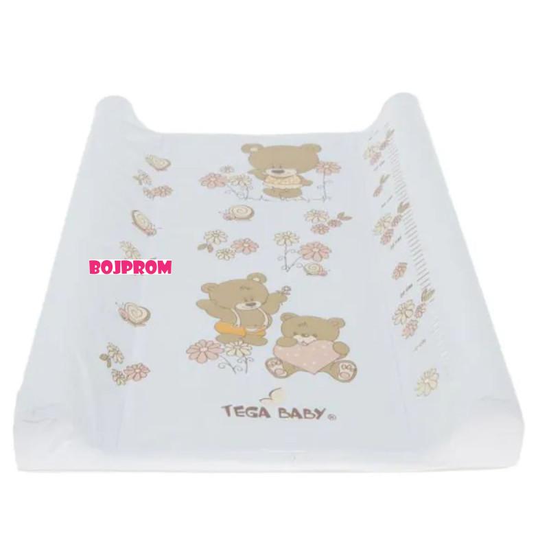 CHIPOLINO PODLOGA ZA PRESVLACENJE TEDDY BEAR PEARL WHITE PZPTB01801WH 