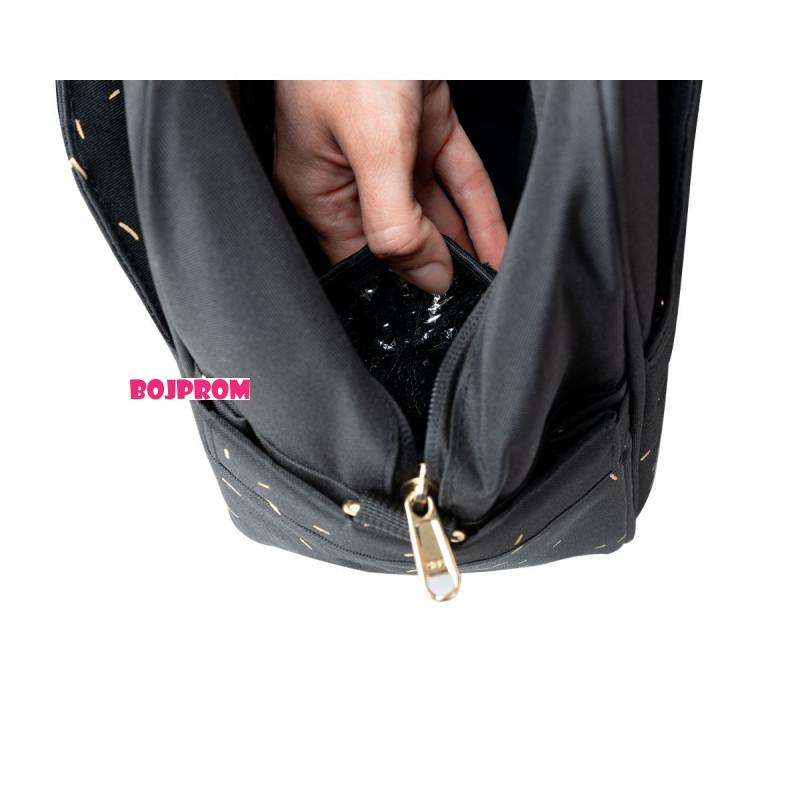 KIKKA BOO TORBA CHELSEA CONFETTI BLACK 31108020080 