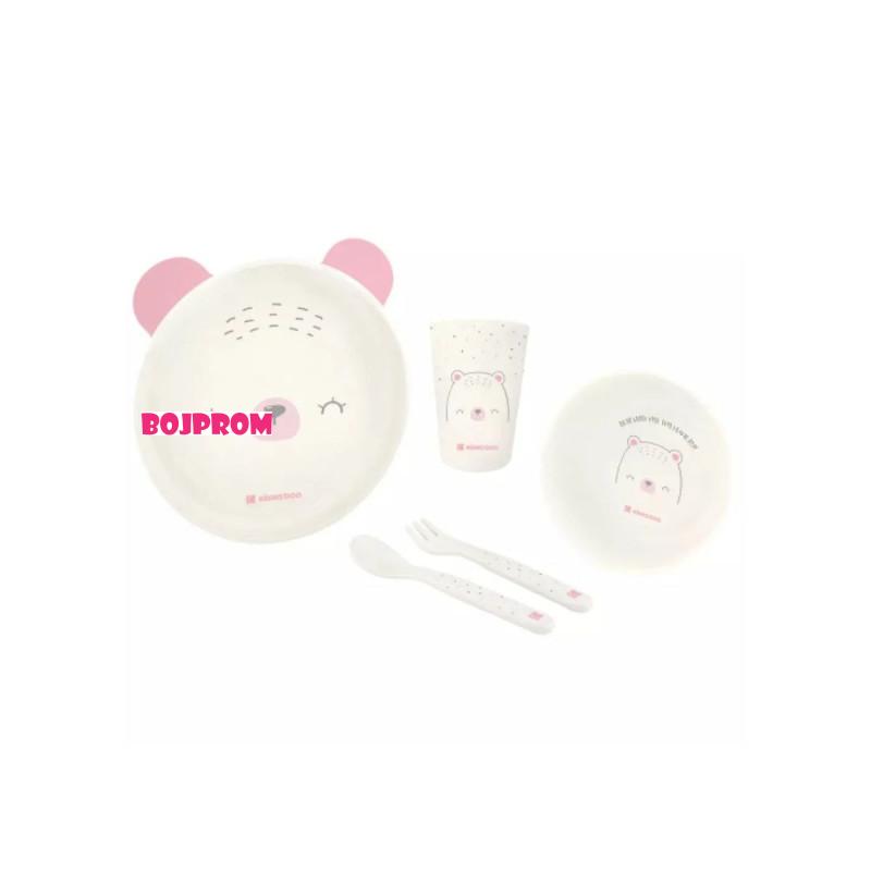 KIKKA BOO SET ZA JELO BEAR WITH ME PINK 31302040134 