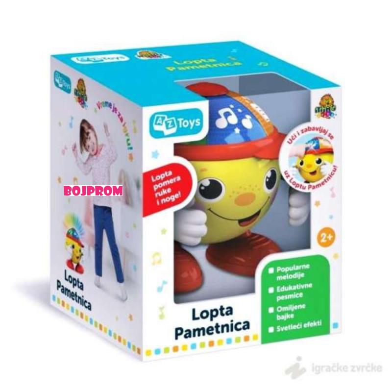CROCO_TOYS LOPTA PAMETNICA 980128 