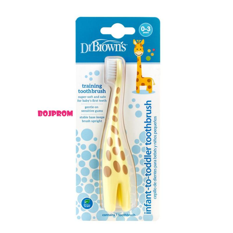 DR_BROWNS CETKICA ZA ZUBE HG060 ZIRAFA 