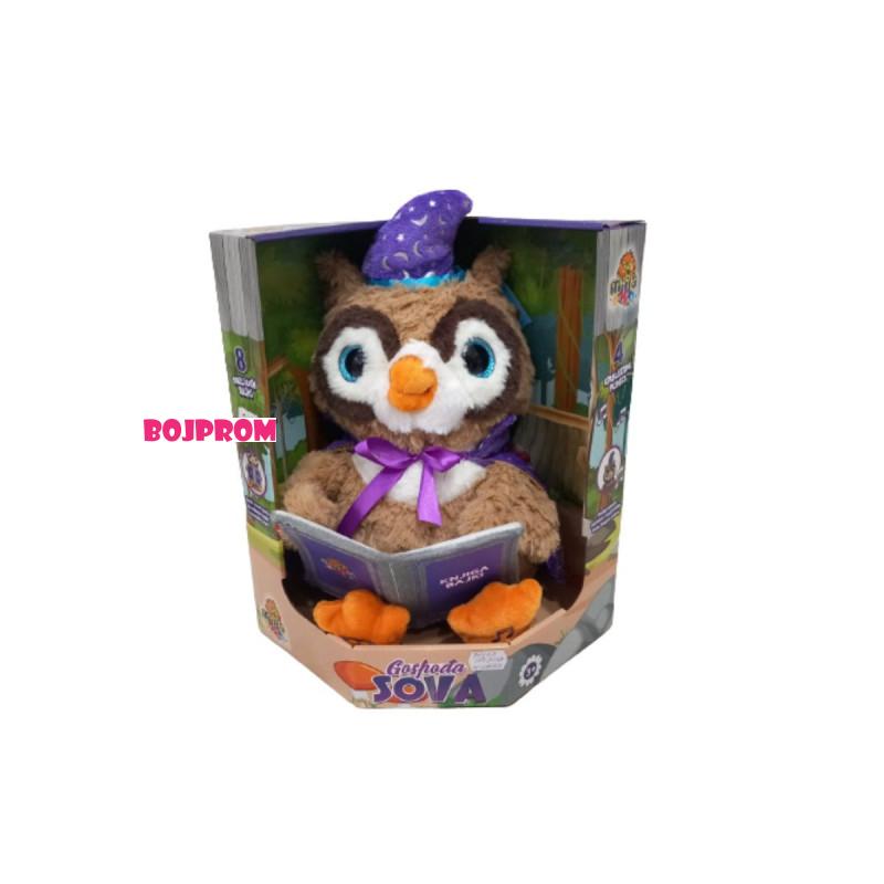 CROCO_TOYS GOSPODJA SOVA INTERAKTIVNA IGRACKA 55/70603