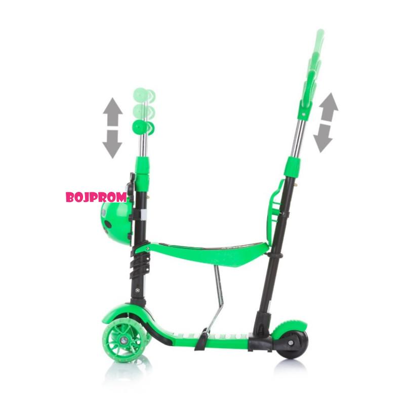 CHIPOLINO TROTINET KIDDY EVO W/HANDLE LIME DSKIEH023LI 