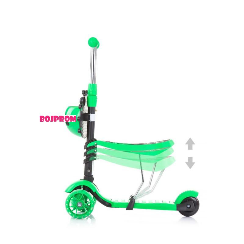 CHIPOLINO TROTINET KIDDY EVO W/HANDLE LIME DSKIEH023LI 