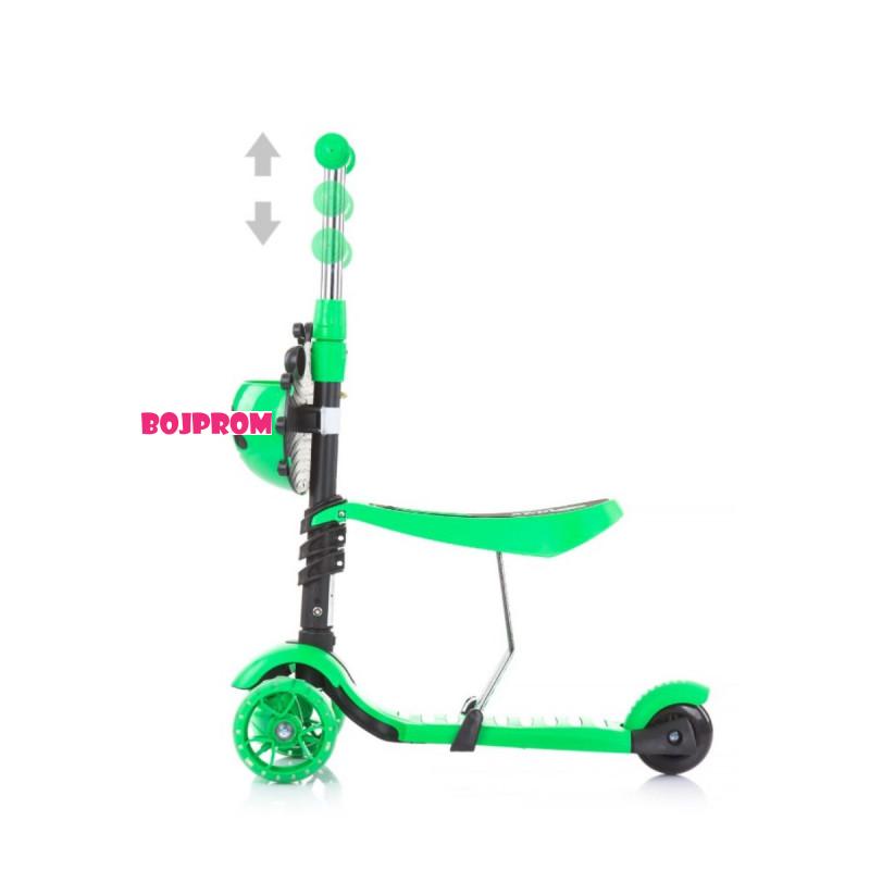 CHIPOLINO TROTINET KIDDY EVO W/HANDLE LIME DSKIEH023LI 