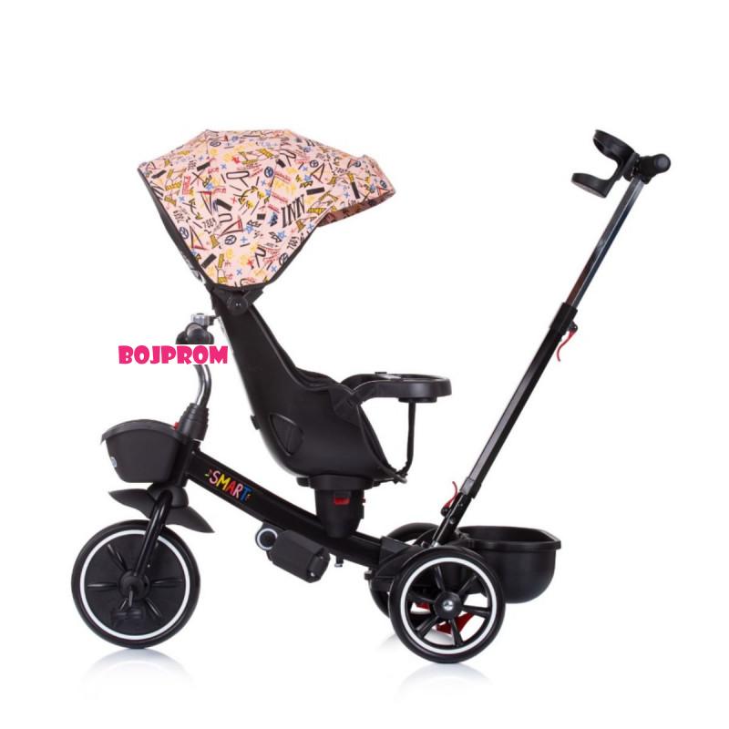 CHIPOLINO TRICIKL SMART PINK TRKSA02205PI 