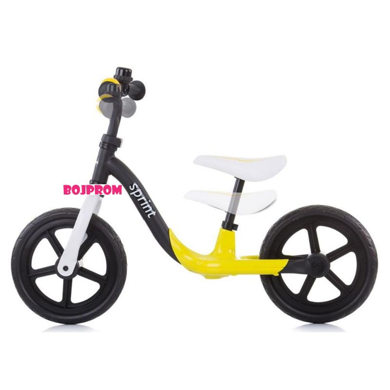 CHIPOLINO BALANS BICIKL SPRINT YELLOW DIKSR02102YE 