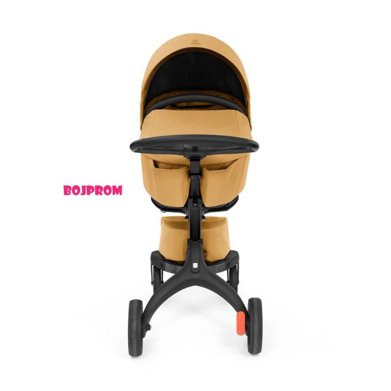 Stokke KOLICA XPLORY GOLDEN YELLOW + KORPA XPLORY GOLDEN YELLOW 