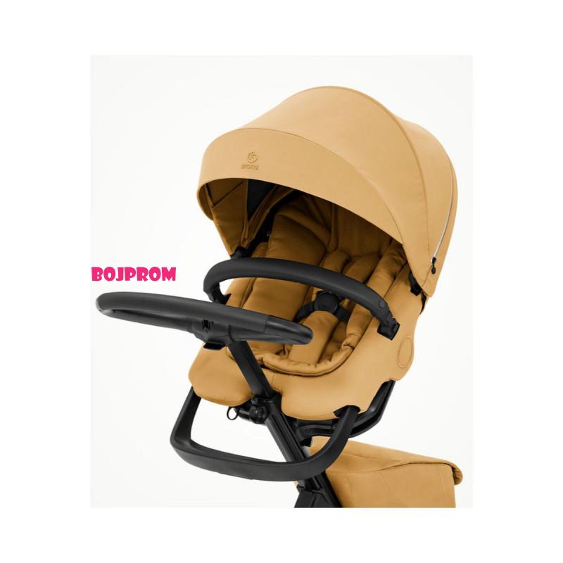 Stokke KOLICA XPLORY GOLDEN YELLOW + KORPA XPLORY GOLDEN YELLOW 