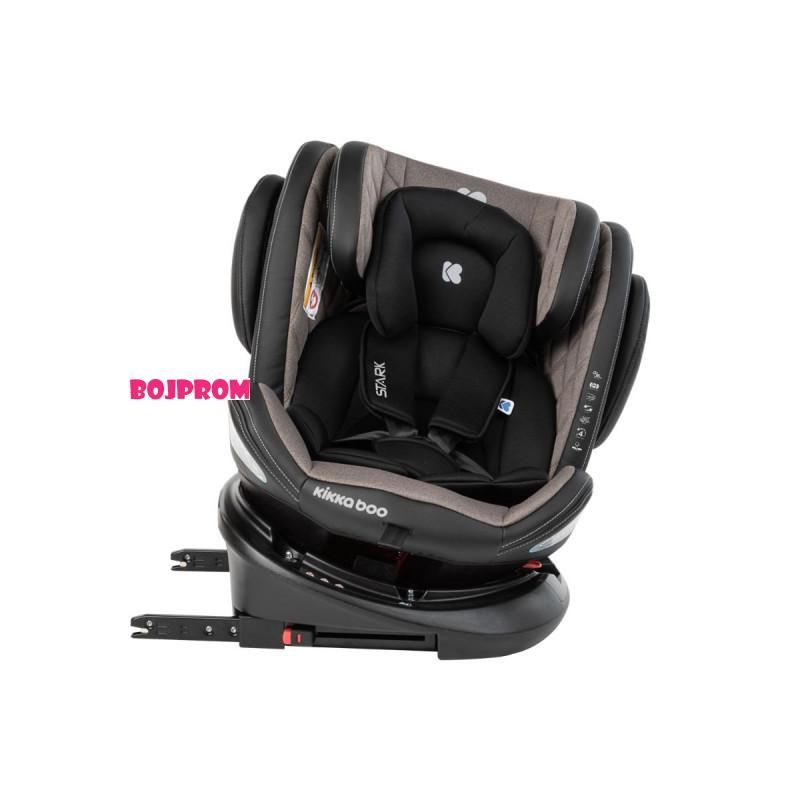 KIKKA BOO AUTOSJEDALICA STARK ISOFIX BLACK 2023 31002070085 