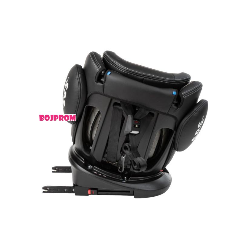 KIKKA BOO AUTOSJEDALICA STARK ISOFIX BLACK 2023 31002070085 