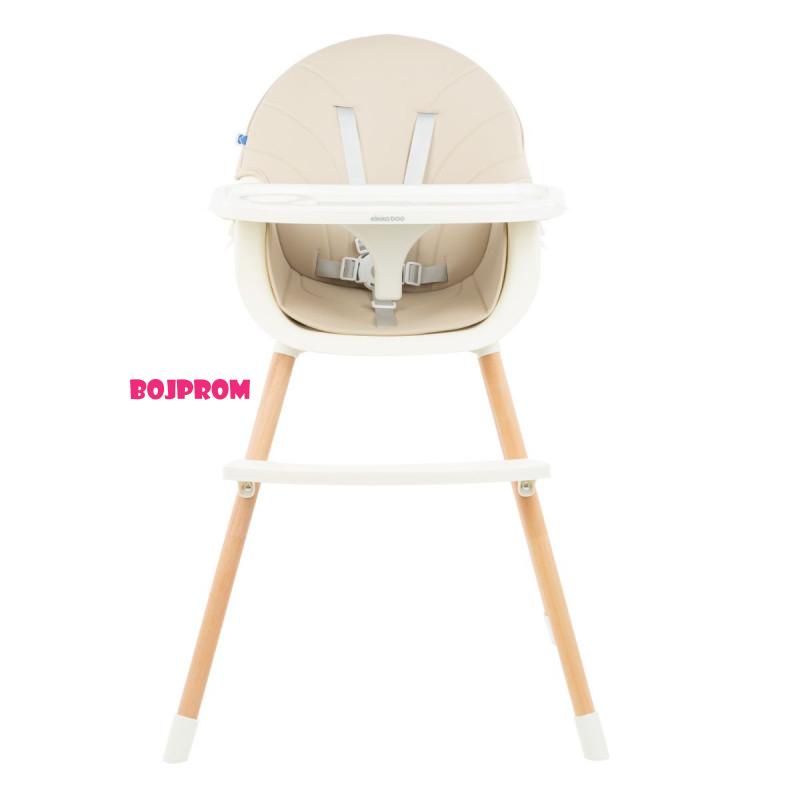 KIKKA BOO STOLICA ZA HRANJENJE NUTRI WOOD BEIGE 31004010118 