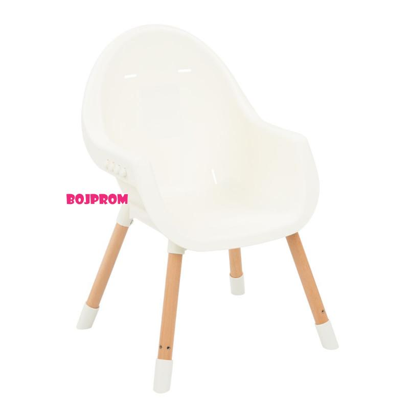 KIKKA BOO STOLICA ZA HRANJENJE NUTRI WOOD BEIGE 31004010118 