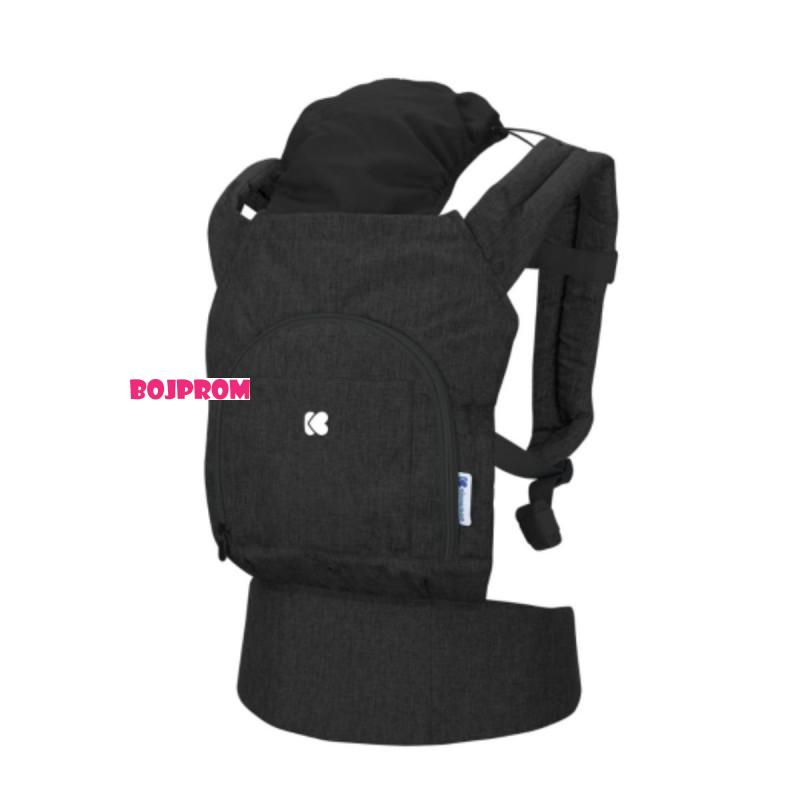 KIKKA BOO NOSILJKA HOODY BLACK 31108010047 