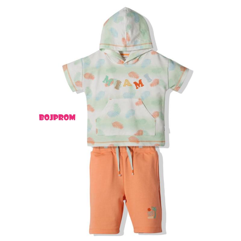 BEBETTO BEBI KOMPLET K3906 ORANGE 1Y/80CM 
