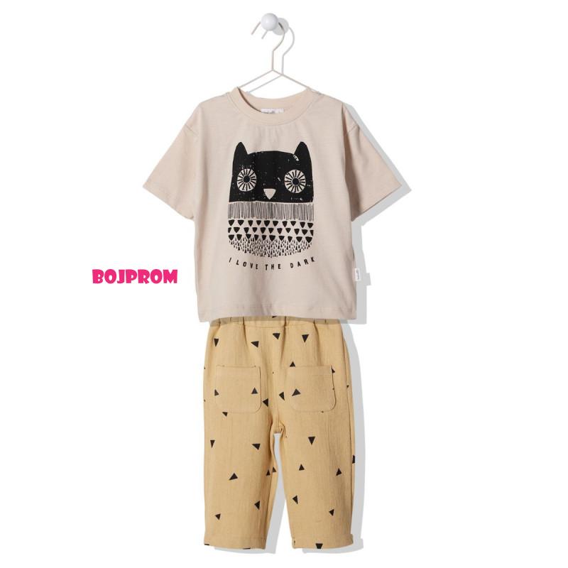 BEBETTO BEBI KOMPLET K3943 CAMEL COLOR 1Y/80CM 