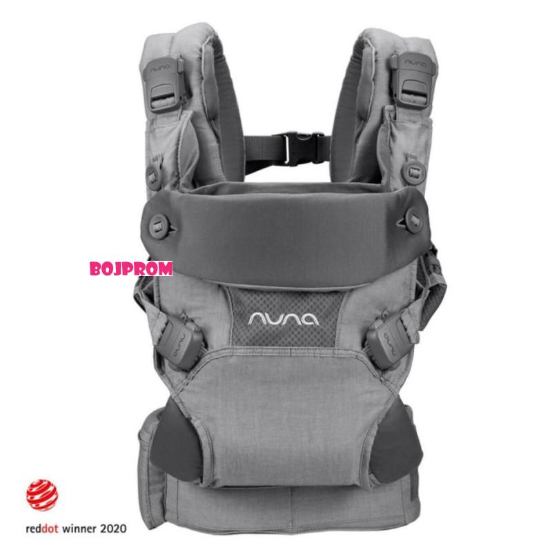 NUNA ERGONOMSKA NOSILJKA ZA BEBE NUNA CUDL SOFTENED FRONT AND BLACK THUNDER 114482-BC13902STH 