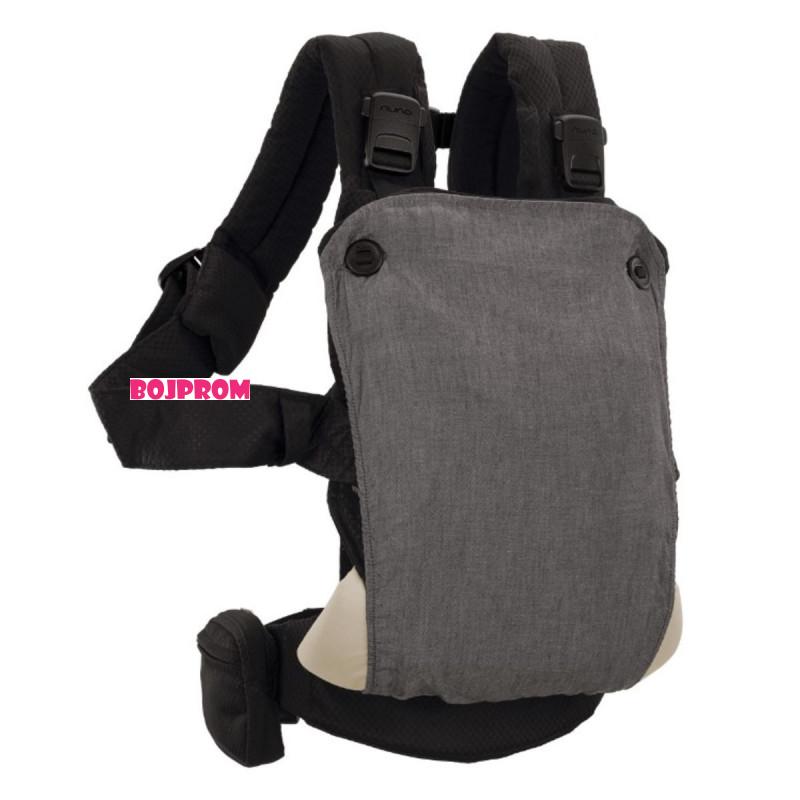 NUNA ERGONOMSKA NOSILJKA ZA BEBE NUNA CUDL CLIK FRONT AND BLACK CAVIAR 131127-BC17200CVR 