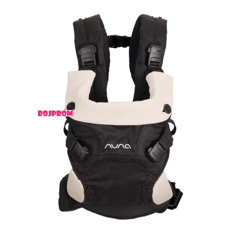 NUNA ERGONOMSKA NOSILJKA ZA BEBE NUNA CUDL CLIK FRONT AND BLACK CAVIAR 131127-BC17200CVR 