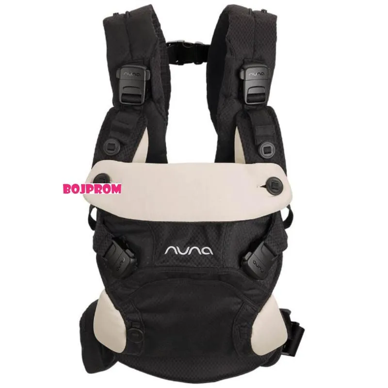 NUNA ERGONOMSKA NOSILJKA ZA BEBE NUNA CUDL CLIK FRONT AND BLACK CAVIAR 131127-BC17200CVR 