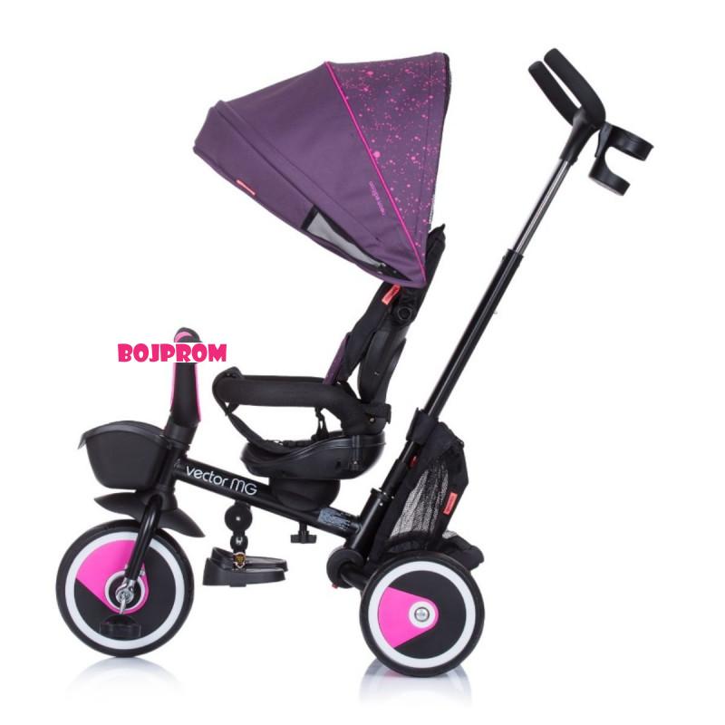CHIPOLINO TRICIKL VECTOR MG 360 LILAC TRKVEM225LL 