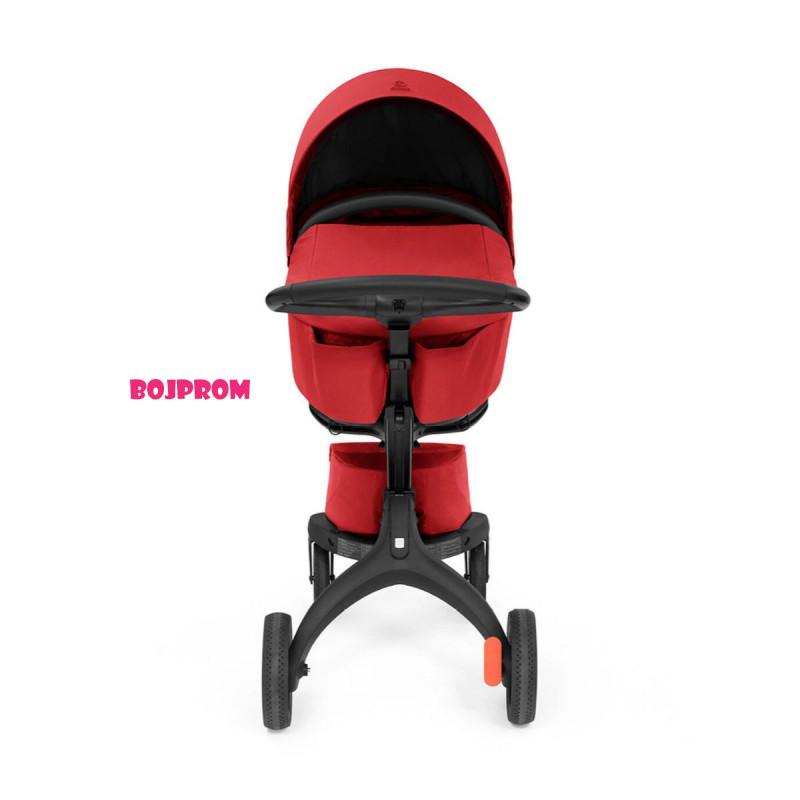 Stokke XPLORY KOLICA X RUBY RED + KORPA XPLORY RUBY RED 