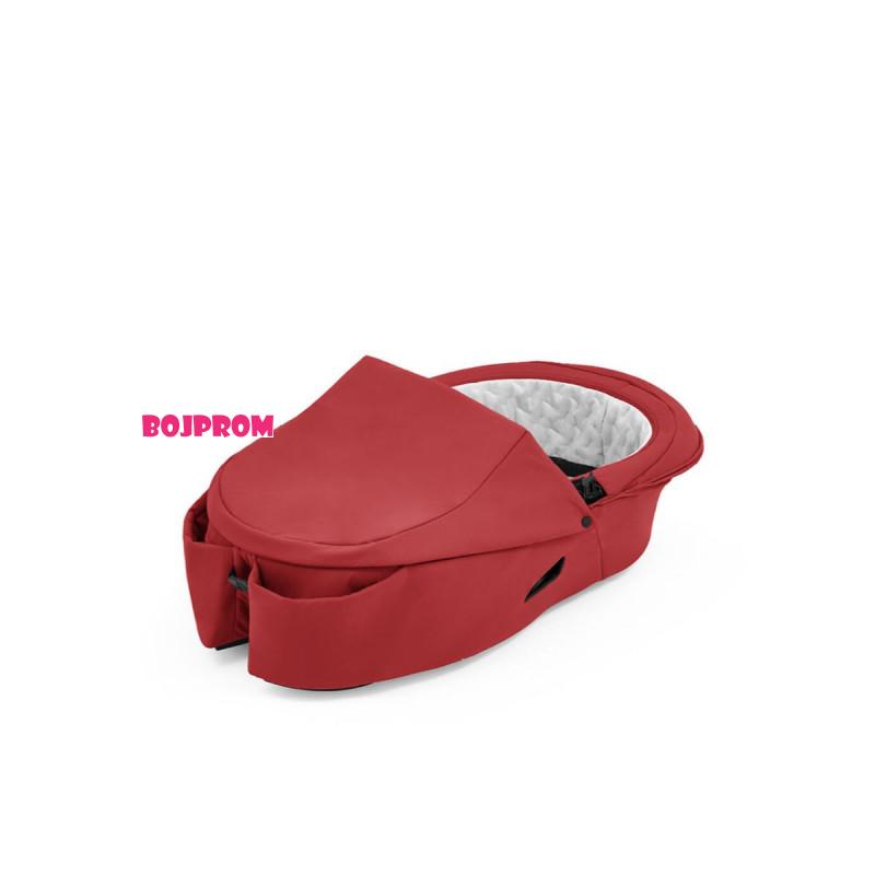 Stokke XPLORY KOLICA X RUBY RED + KORPA XPLORY RUBY RED 