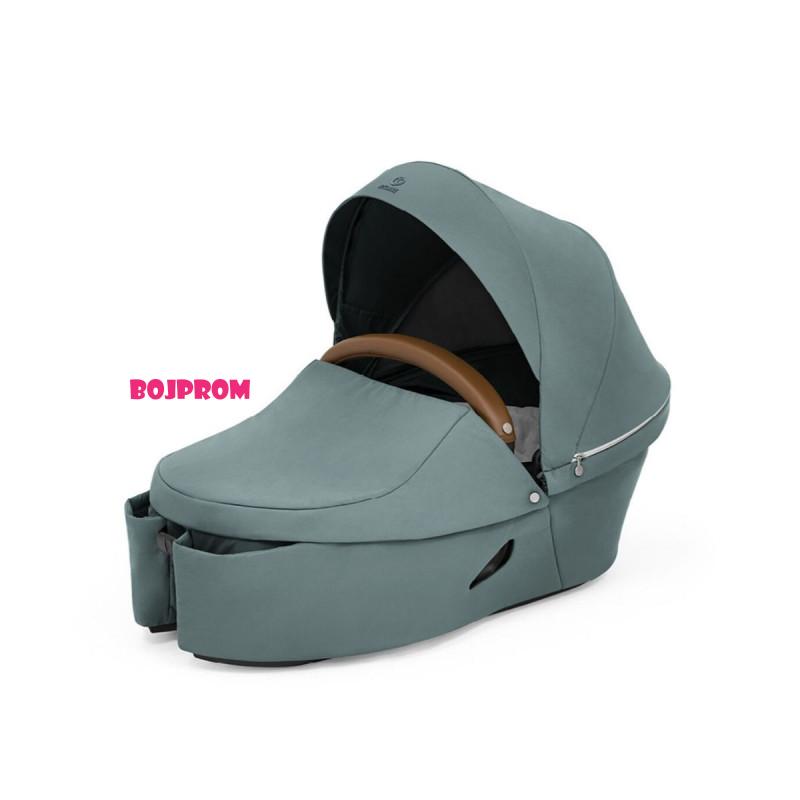 Stokke XPLORY KOLICA X COOL TEAL + KORPA XPLORY COOL TEAL 