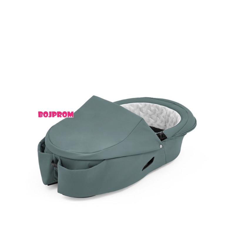 Stokke XPLORY KOLICA X COOL TEAL + KORPA XPLORY COOL TEAL 