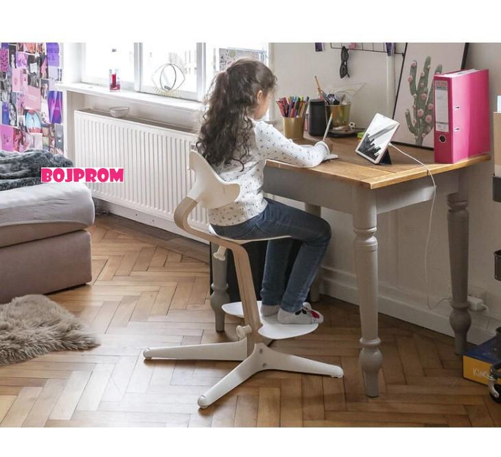 STOKKE STOLICA ZA HRANJENJE NOMI NATURAL GREY 626503 