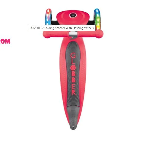 GLOBBER TROTINET/ROMOBIL PRIMO NEW RED 432-100-2 
