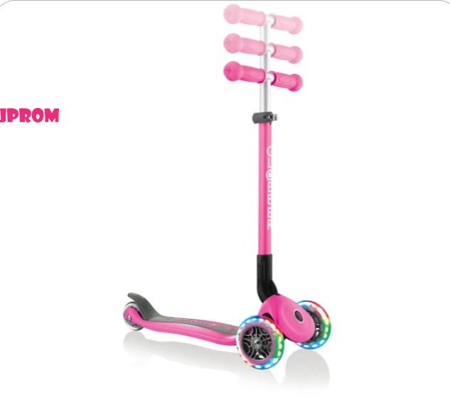 GLOBBER TROTINET I GURALICA PRIMO LIGHTS DEEP PINK 432-110-2 