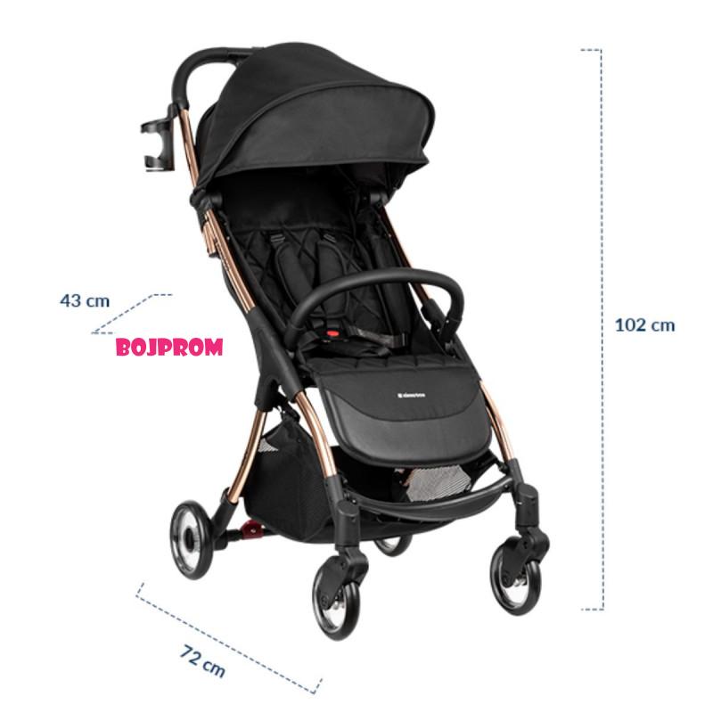 KIKKA BOO KOLICA CLOE BLACK 2023 31001030158 