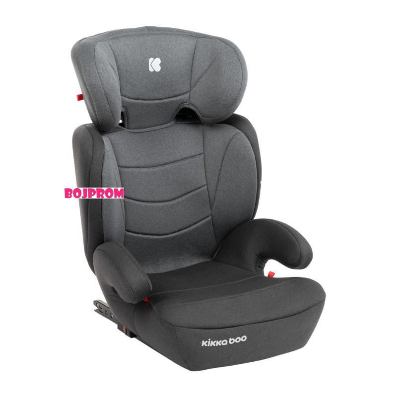 KIKKA BOO AUTO SJEDALICA AMARO ISOFIX DARK GREY 31002090032 