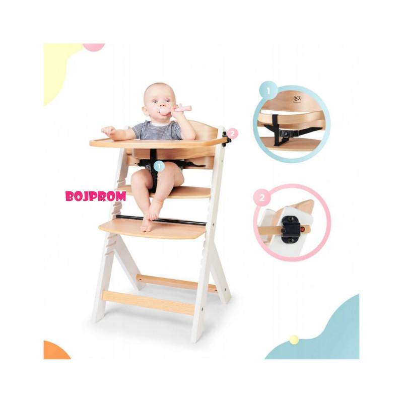 KINDERKRAFT KINDERKRAFT HRANILICA ENOCK+UMETAK WHITE 3773 