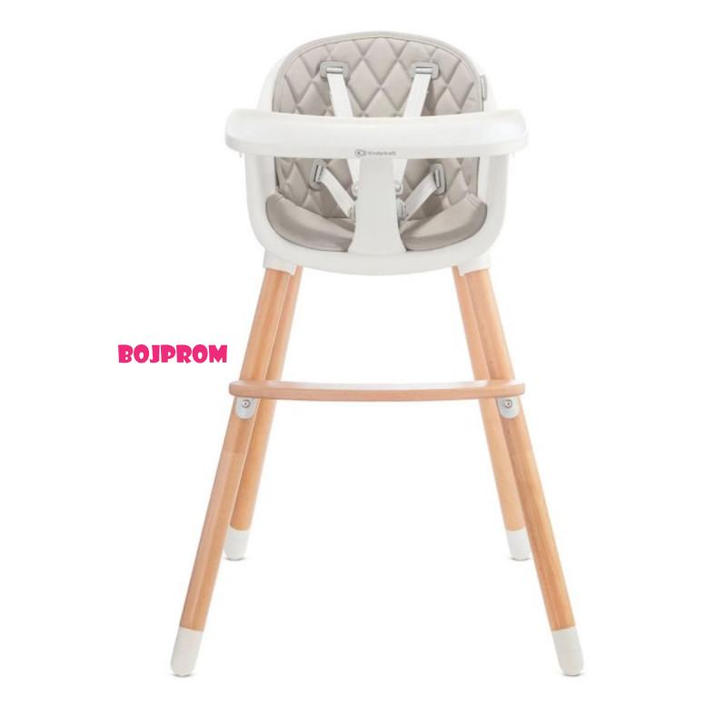 KINDERKRAFT HRANILICA SIENNA GREY 30434 