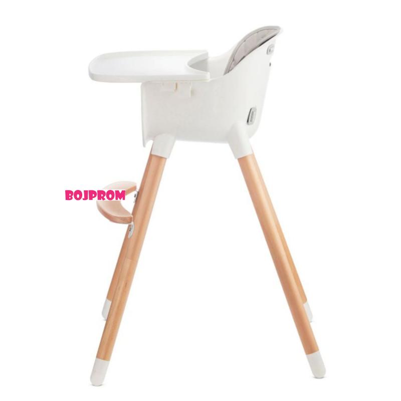 KINDERKRAFT HRANILICA SIENNA GREY 30434 