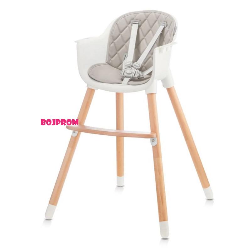 KINDERKRAFT HRANILICA SIENNA GREY 30434 