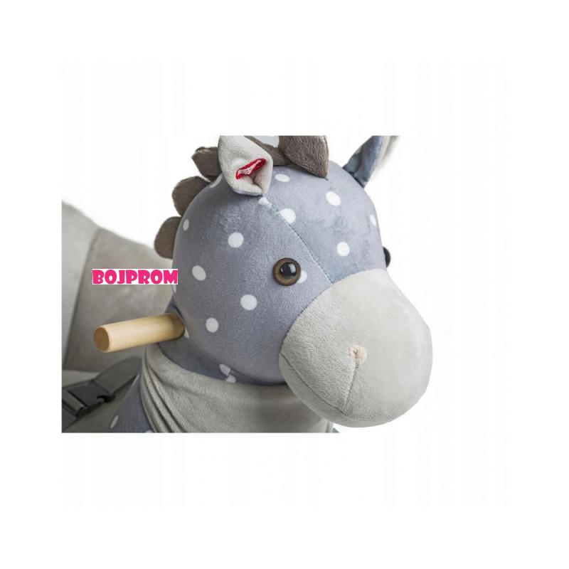 KINDERKRAFT KINDERKRAFT KONJIC NA LJULJANJE GREY 29188 
