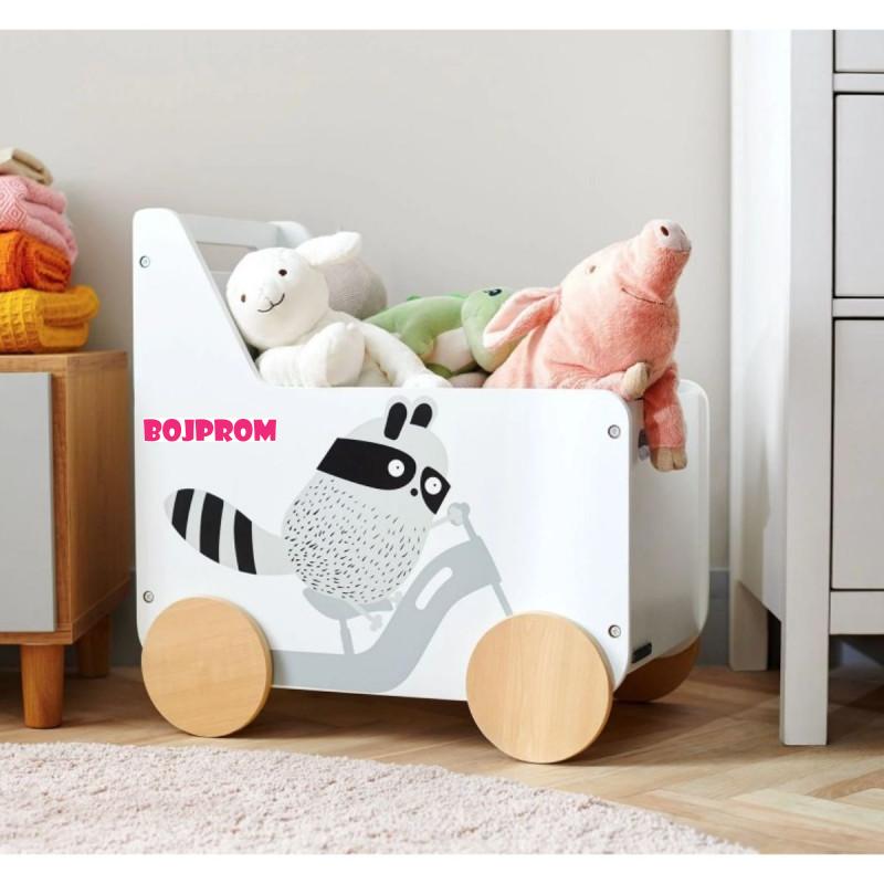 KINDERKRAFT KUTIJA ZA IGRACKE RACOON 37732 