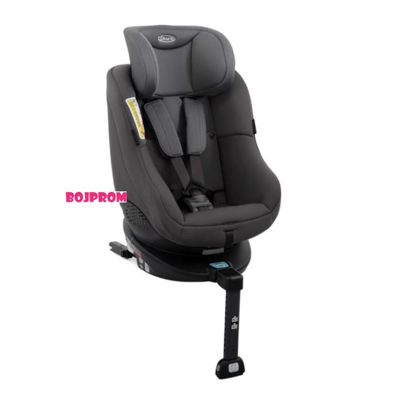 GRACO GRACO AUTOSJEDALICA TURN2ME CHARCOAL40385 