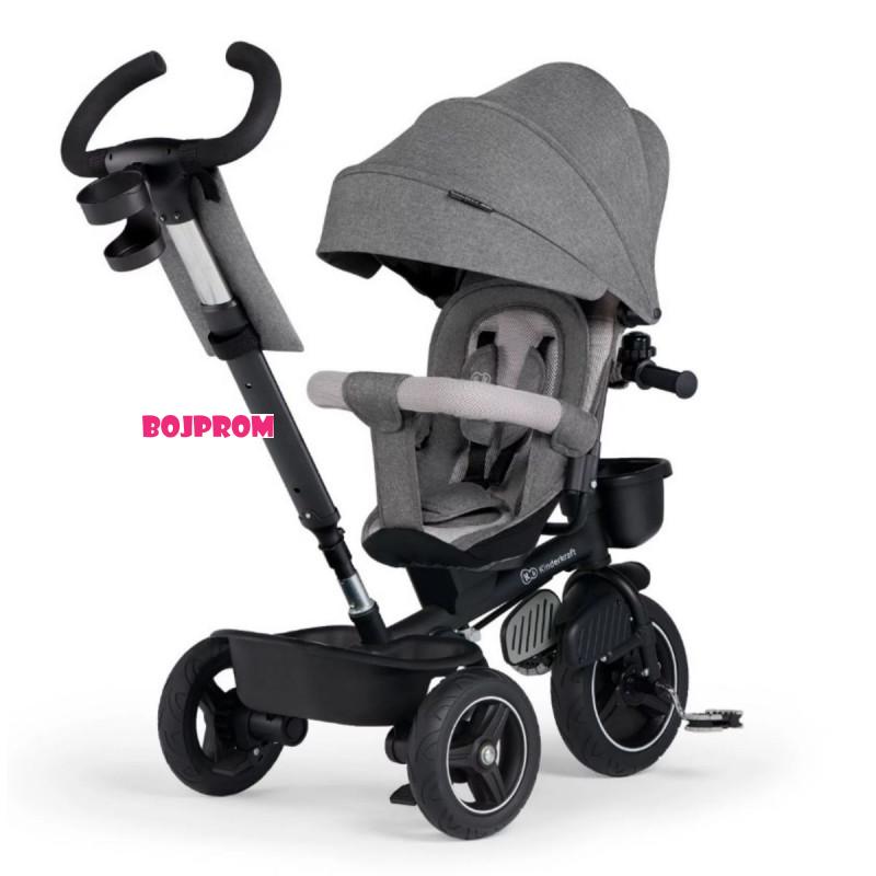 KINDERKRAFT TRICIKL SPINSTEP GREY 31775 